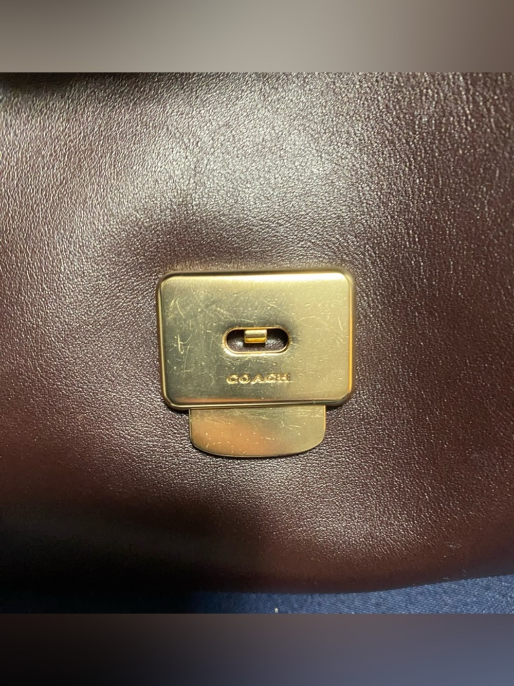 Coach Etta Flap Shoulder Bag with Gold Hardware - Picture 4 of 7